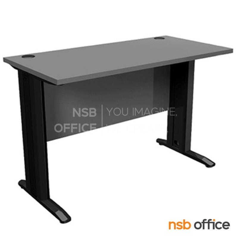 A18A042:โต๊ะทำงาน  ขนาด 120W, 160W cm.  ขาเหล็ก