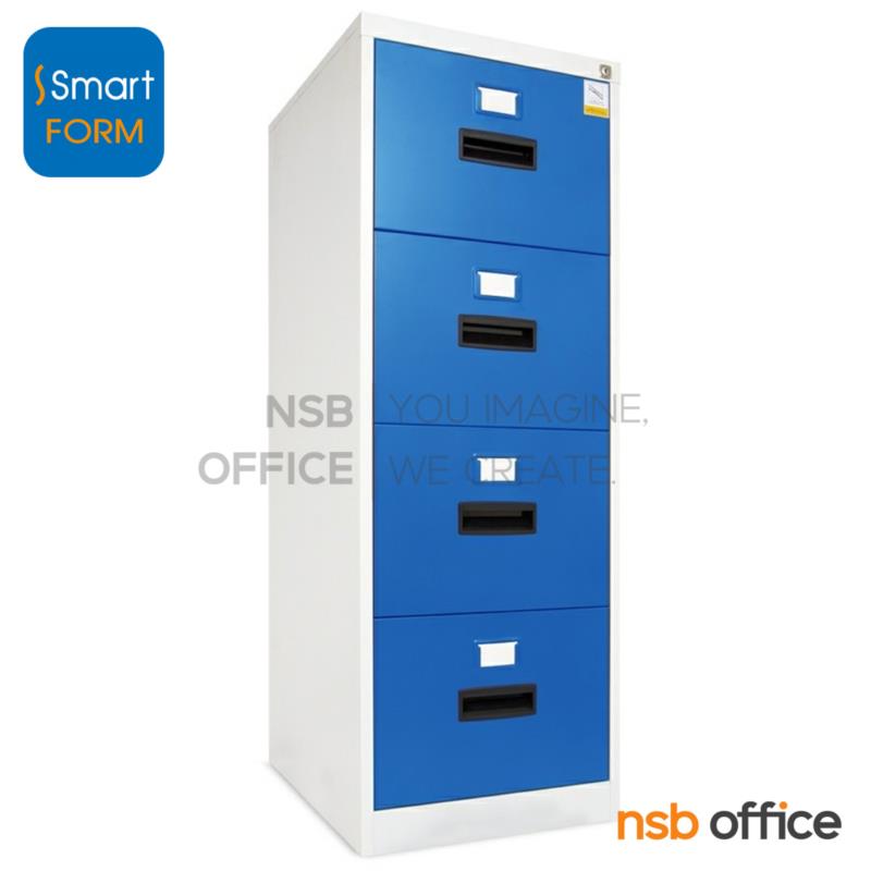 E18A011:ตู้เหล็กเก็บเอกสารชนิดแฟ้มแขวนสีสัน  2,3 และ 4ลิ้นชัก (รางลิ้นชัก 2 ตอน) รุ่น FC-744,FC-743,FC-742