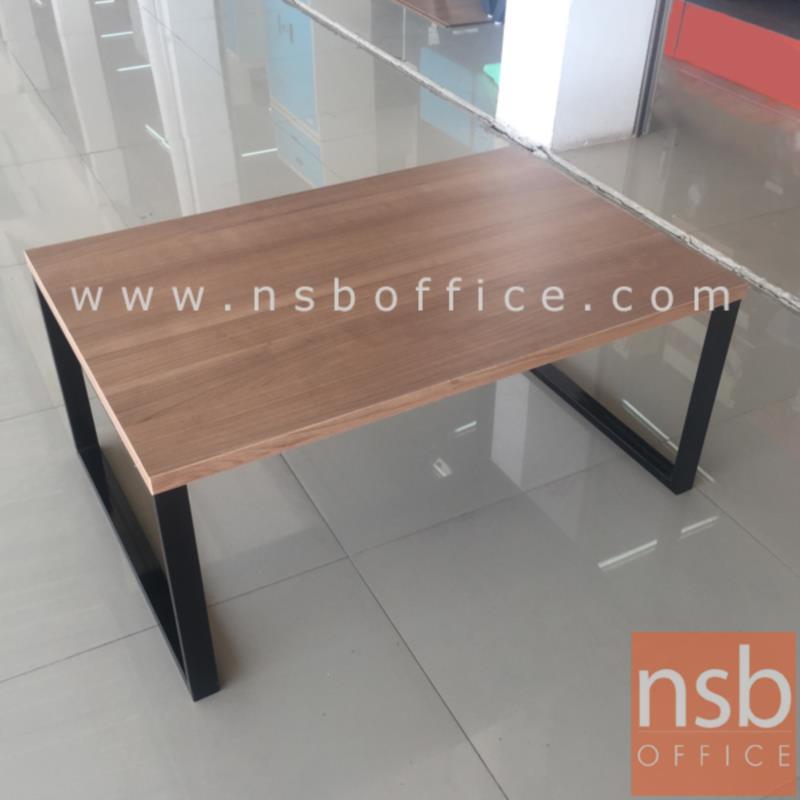 โต๊ะกลางเมลามีน ขาเหล็กทำสี รุ่น Rainbeau (เรนโบ)  