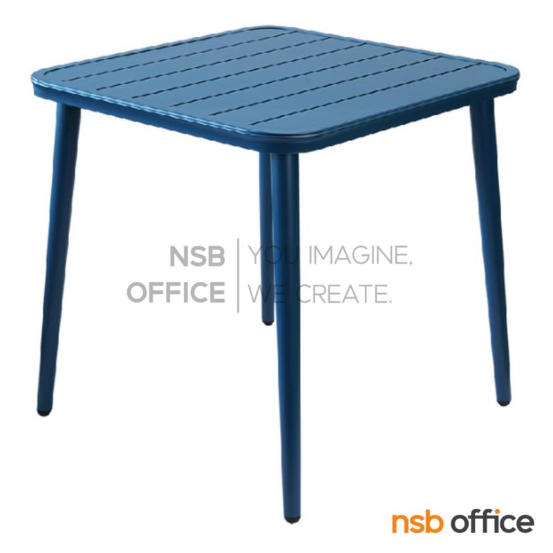 โต๊ะโมเดิร์นอลูมิเนียม รุ่น Franklin (แฟรงคลิน) ขนาด 75W cm.  