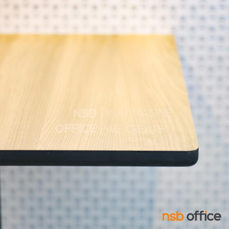 โต๊ะบาร์ COFFEE รุ่น Mattic (แมคทิค) ขนาด 60W*60D cm. ขาเหล็ก 4 แฉก