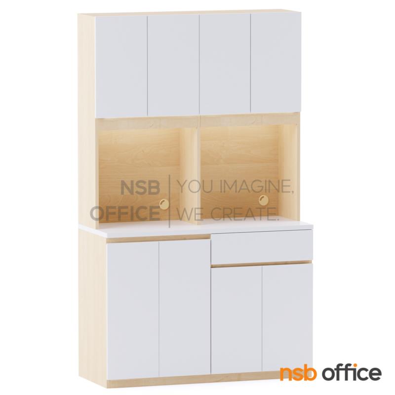 K05A028:ชุดตู้ครัว รุ่น Lavery (ลาเวอรี่) ขนาด 120W, 150W cm. เมลามีน