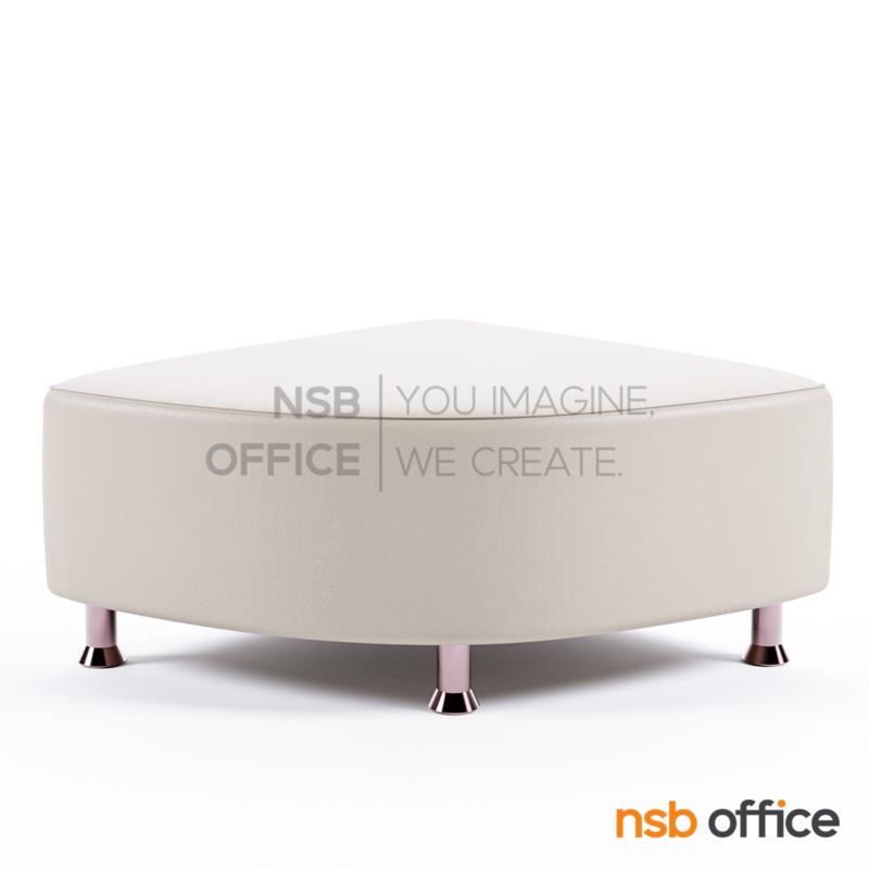 สตูลแบบมุมโค้ง  รุ่น Irina (ไอรินา)  เสริมขาเหล็กชุบโครเมี่ยม