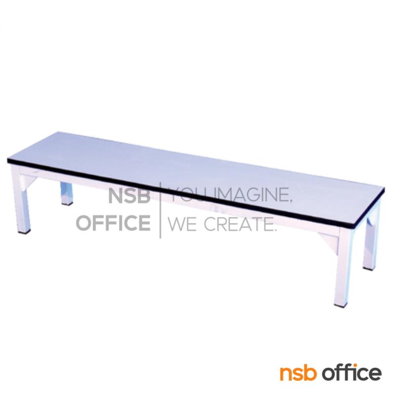 เก้าอี้ม้านั่ง รุ่น Aleron (อเลรอน) ขนาด 120W, 150W ,180W cm. โครงขาเหล็ก