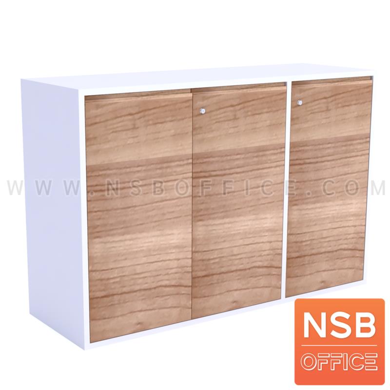 C01A071:ตู้เอกสาร 3 บานเปิดทึบ รุ่น Lawson (ลอว์ซัน) สูง 75 ,80 ,85 cm. เมลามีน บานเพ่