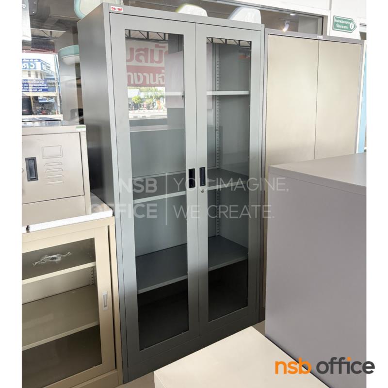 ตู้เอกสารเหล็ก 2 บานเปิด รุ่น Colchester (โคลเชสเตอร์)  ขนาด 91W*D45*185H cm.  ระบบกุญแจล็อค