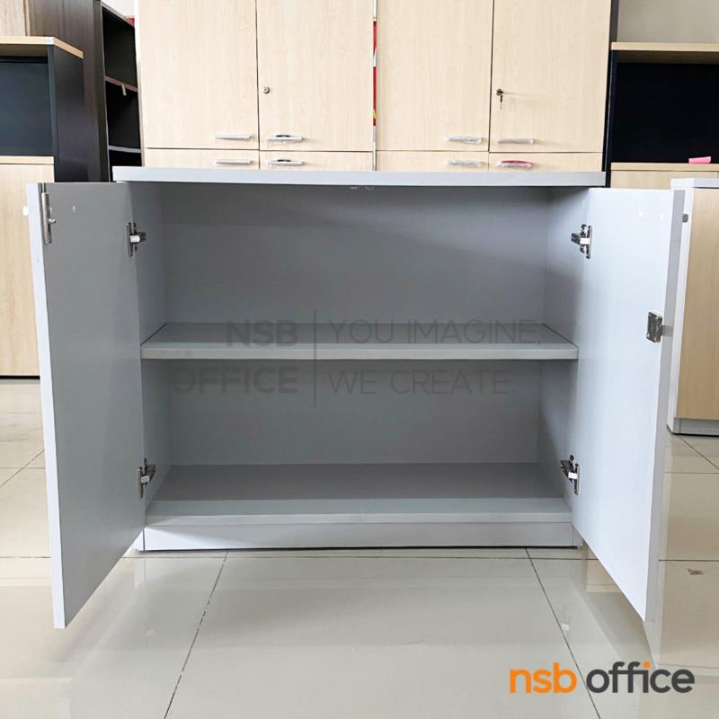 ตู้เอกสาร 2 บานเปิด รุ่น Faith (เฟธ) สูง 75, 80, 85 cm.  เมลามีน