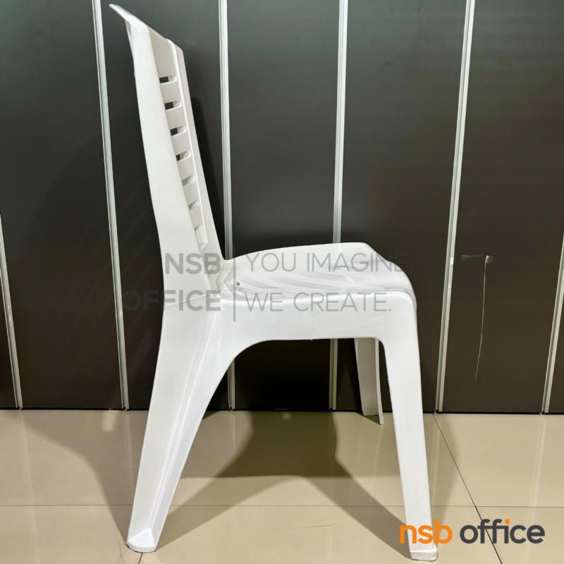 เก้าอี้พลาสติก รุ่น CD-PG-01 ซ้อนเก็บได้ (พลาสติกเกรด A) (1 กล่อง 10 ตัว)