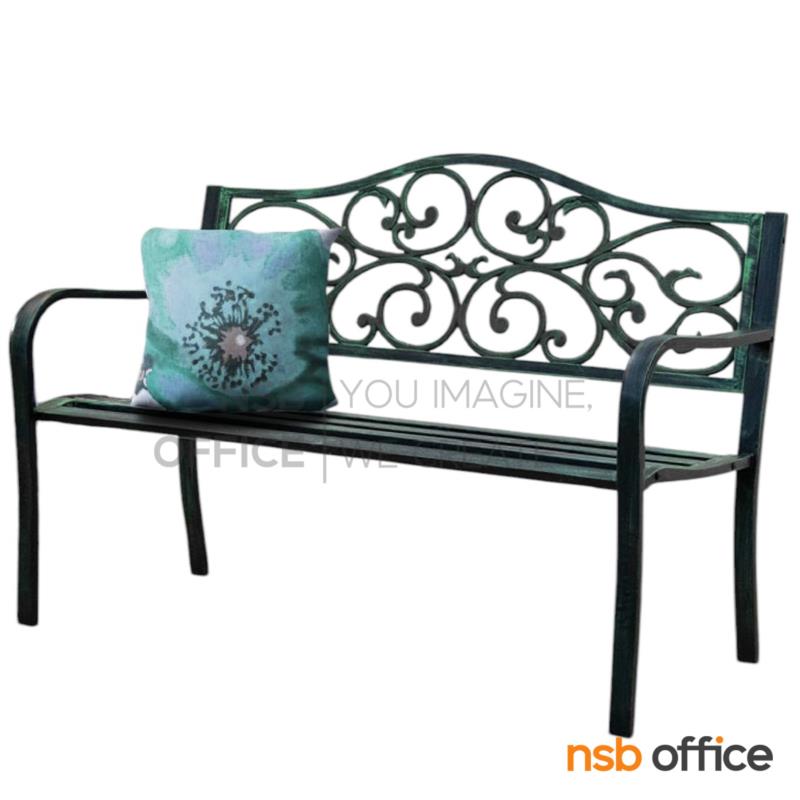 เก้าอี้สนามเหล็ก รุ่น Exigey (เอ็กซิเกย์) พนักพิงดัดลวดลาย  