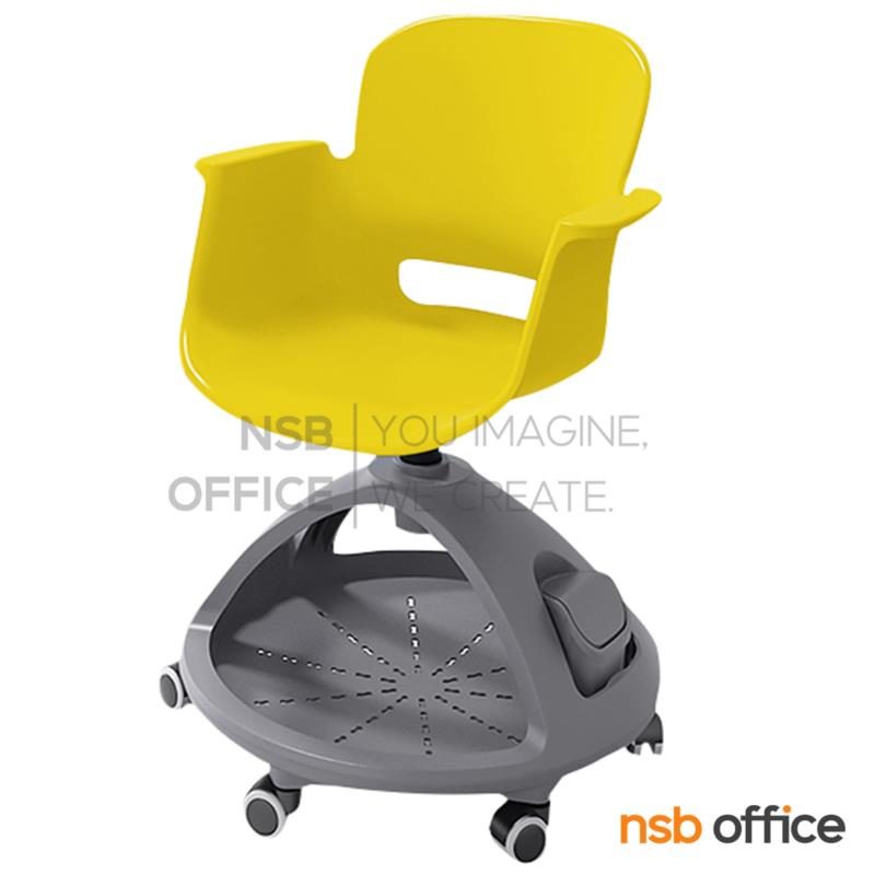 B30A065:เก้าอี้โพลี่ล้อเลื่อน  รุ่น Submarine (ซับมารีน)  วางกระเป๋าได้