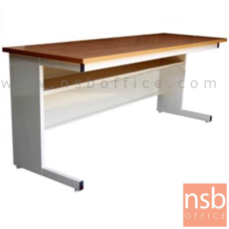 โต๊ะประชุมตรง Top เมลามีน รุ่น Avery (เอเวอรี่) ขนาด 120W ,150W ,180W cm.  ขาเหล็กตัวแอล