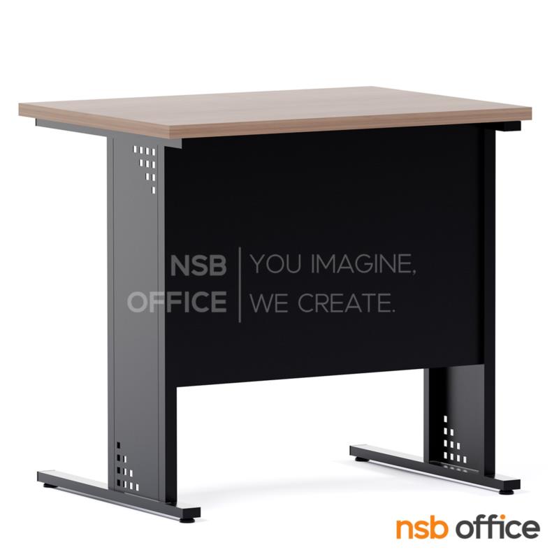 โต๊ะทำงานโล่ง รุ่น Angele (แอนเจลเล่) ขนาด 80W cm. โครงขาเหล็กตัวแอล