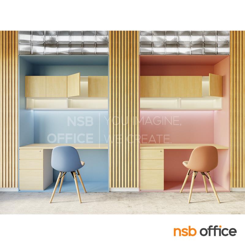 ตู้แขวนลอย บานเปิด-ช่องโล่ง รุ่น Boone II (บูน2) ขนาด 80W ,120W ,150W*60H cm. บานเพ่