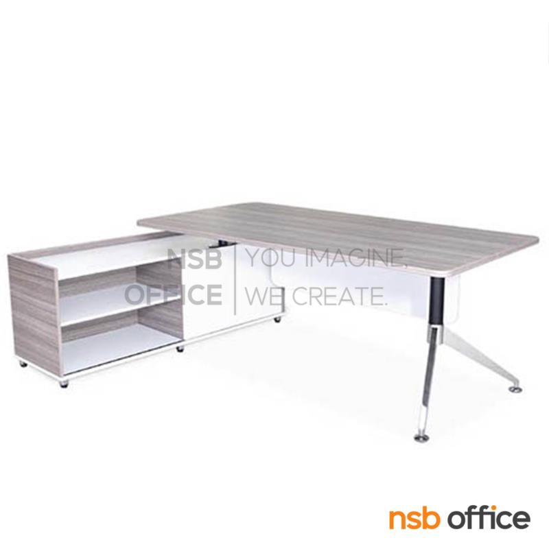 A16A116:โต๊ะผู้บริหารตัวแอล รุ่น Danio (ดานิโอ)  