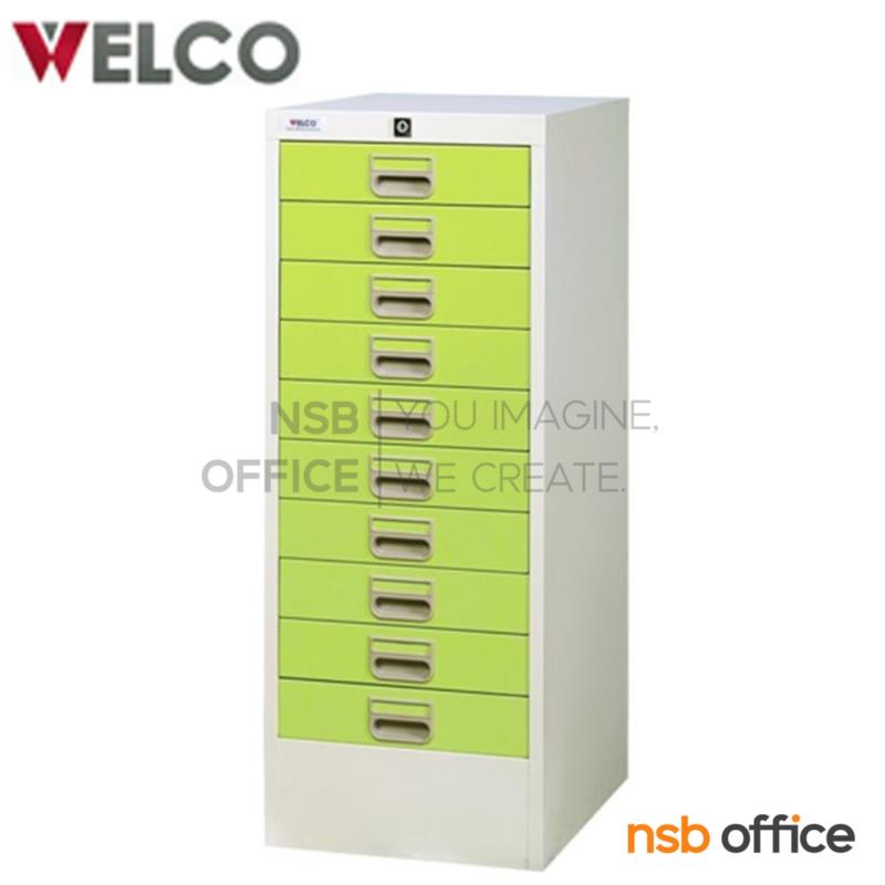 E30A007:ตู้ลิ้นชักสำหรับเก็บแบบฟอร์ม ตั้งพื้น  (10 และ 15 ลิ้นชัก) มือจับฝัง รุ่น WDR10,WDR15