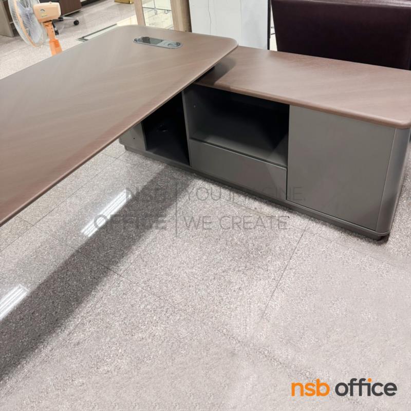 โต๊ะผู้บริหารตัวแอล รุ่น Kernion (เคอร์เนียน) ขนาด 200W cm.  