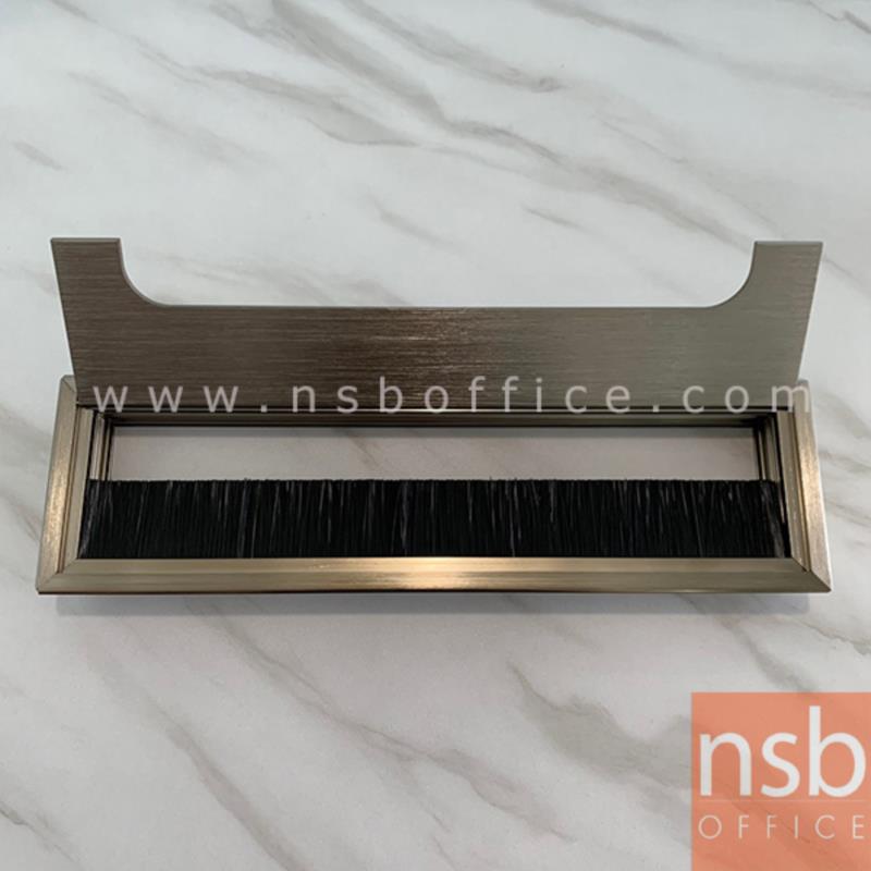 ฝาป๊อปอัพทรงสี่เหลี่ยม รุ่น FS-28 ขนาด 27.8W cm. อลูมิเนียม