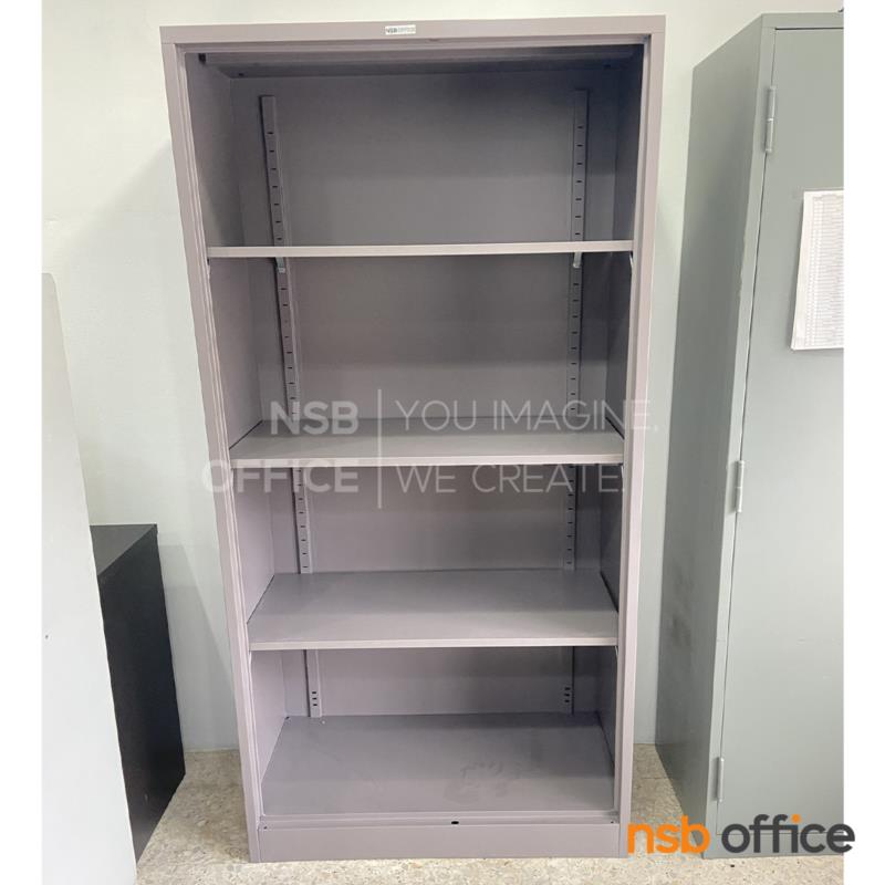 ตู้เอกสารเหล็ก 4 ช่องโล่ง  รุ่น Bonham (บอนแฮม) ขนาด 91.4W ,121.8W*183H cm.  แผ่นชั้นสี