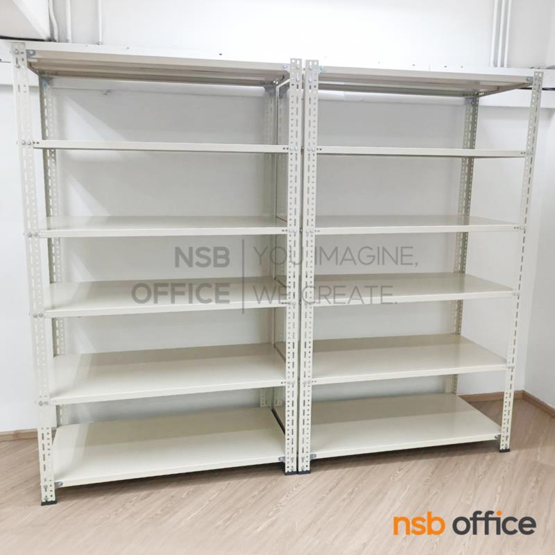 ชั้นเหล็กฉาก S2-B   ขนาด 122W*61D cm. รับน้ำหนัก 100 KG/ชั้น