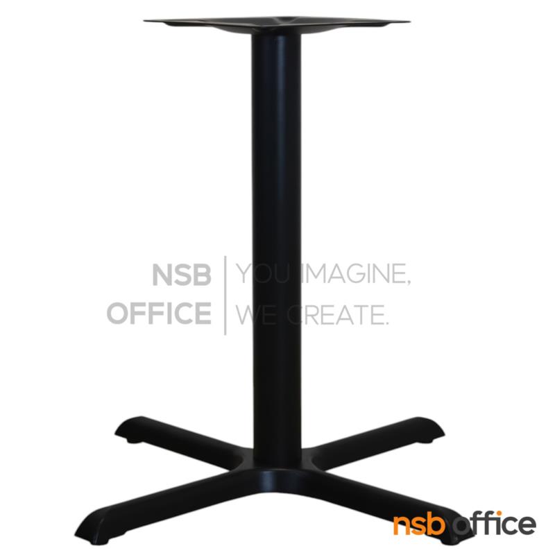 J02A048:ขาโต๊ะบาร์สี่แฉก รุ่น Vornik (วอร์นิค)  โครงเหล็ก