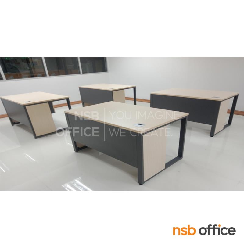 โต๊ะผู้บริหาร 2 ลิ้นชัก  รุ่น Levonix (เลโวนิกซ์) ขนาด 180W cm.  โครงขาเหล็ก