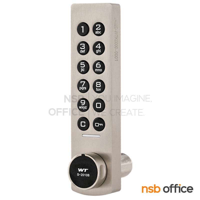 J01A058:กุญแจล็อกระบบดิจิทัลแบบปุ่มกด รุ่น Kaden S (เคเดน เอส)  *สีเงิน*