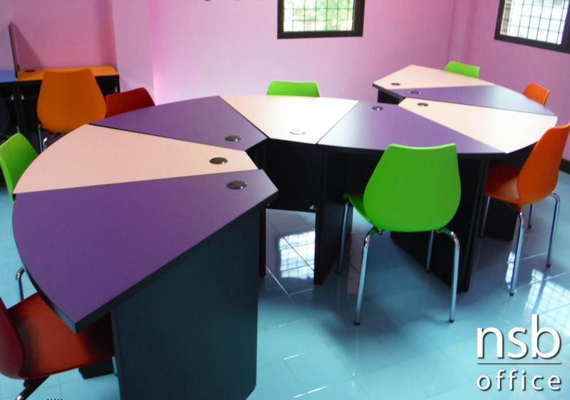 โต๊ะกิจกรรม Cake  ขนาด 75W cm. ผิวเมลามีน