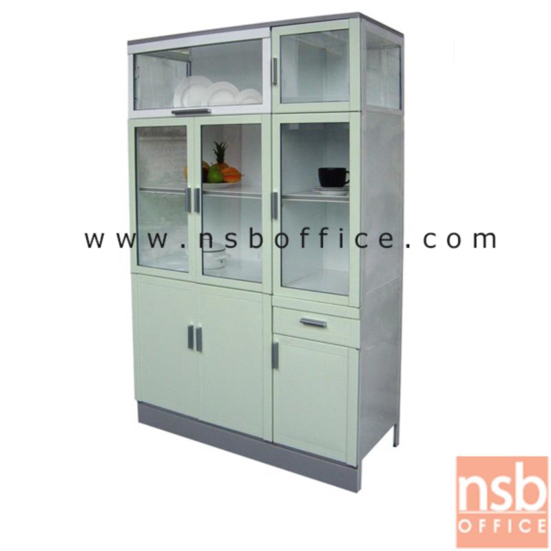 G07A086:ตู้กับข้าวอลูมิเนียม กว้าง 120 ซม.   