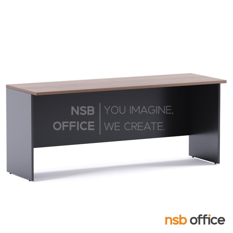 A05A001:โต๊ะประชุมหน้าตรง 60D cm.  ขนาด 80W ,120W ,150W ,180W ,210W cm. Top ยื่น 10 cm. เมลามีน