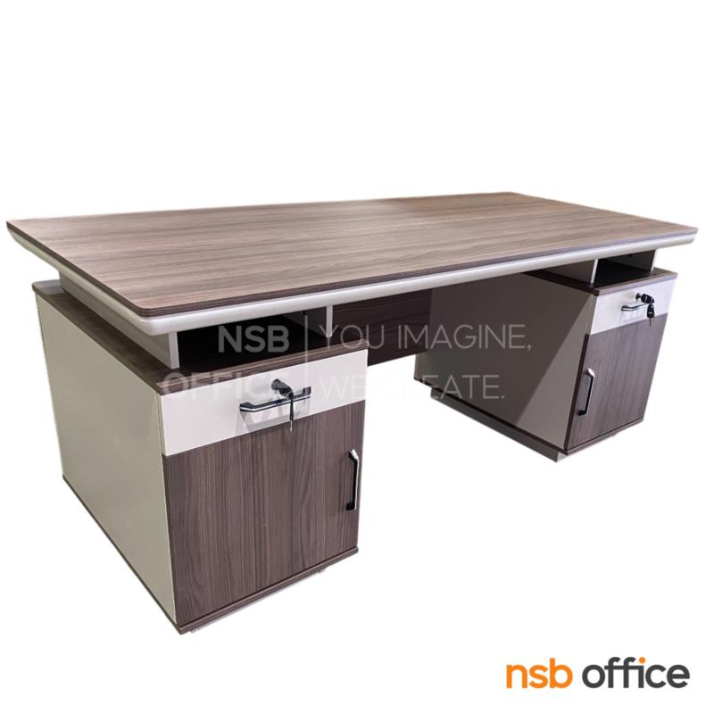 โต๊ะทำงานผู้บริหาร รุ่น Brendan (เบรนแดน) ขนาด 180W cm.  