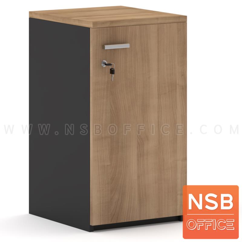C01A022:ตู้เอกสาร สูง 85 cm. 1 บานเปิดทึบ รุ่น DF-044  เมลามีน