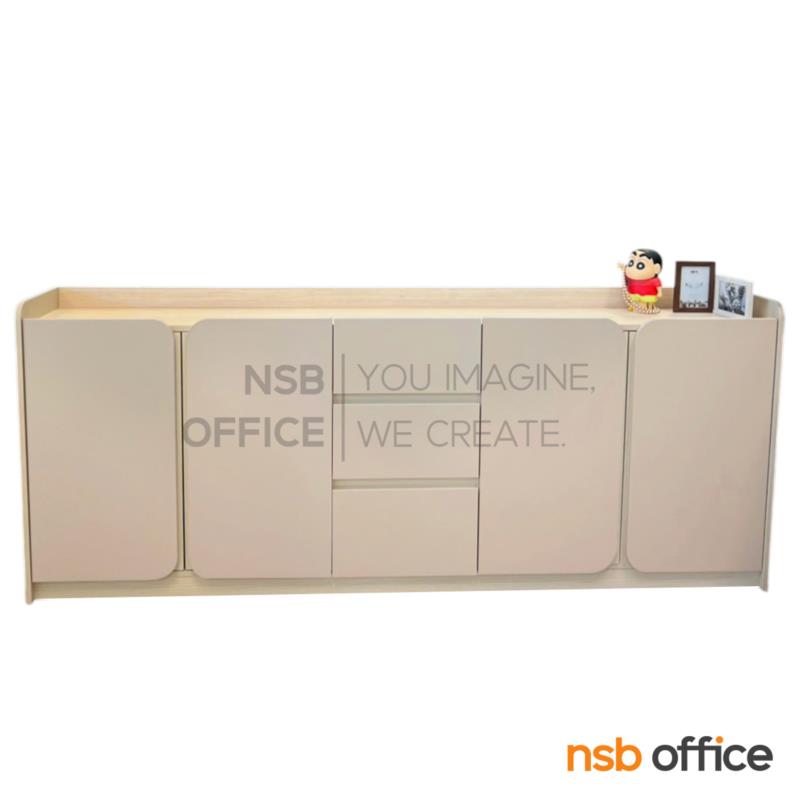 C09A021:ตู้คอนโซล 4 บานเปิด 3 ลิ้นชัก รุ่น Shermie (เชอร์มี่) ขนาด 200W cm.  