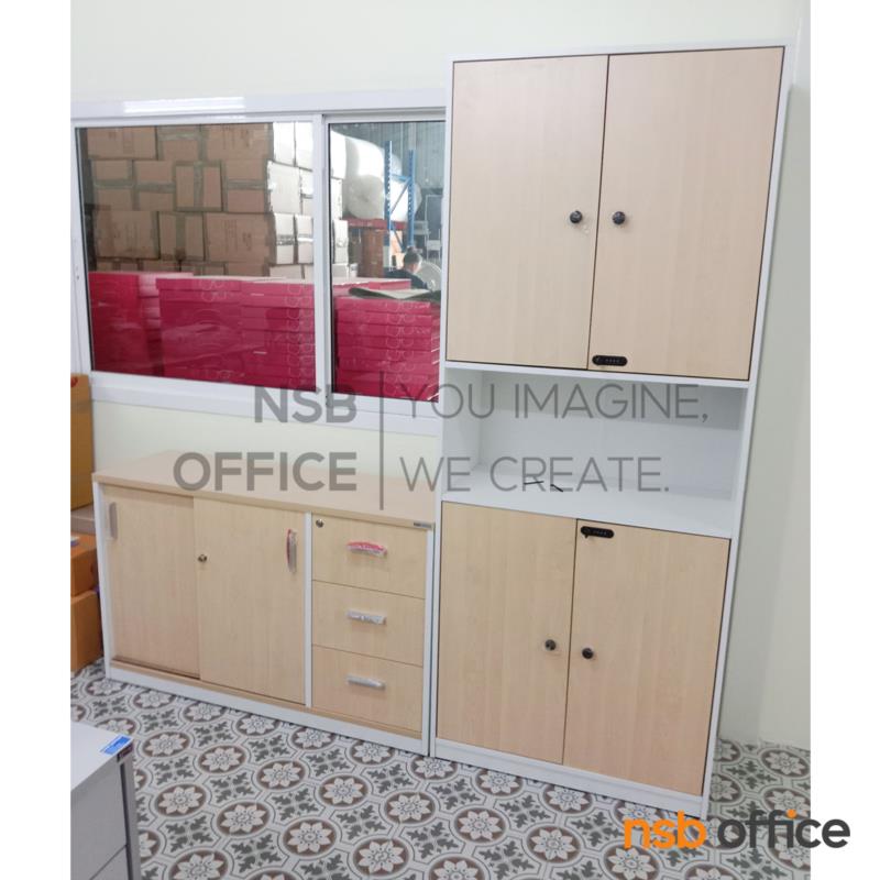 ชั้นวางเอกสาร รุ่น Nana (นานา) สูง 198 cm. 4 บานเปิด