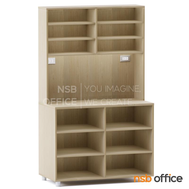 K05A025:ชุดตู้ครัวช่องโล่ง รุ่น Mustang (มัสแตง) ขนาด 120W ,200W cm.  เสริมขาพลาสติก