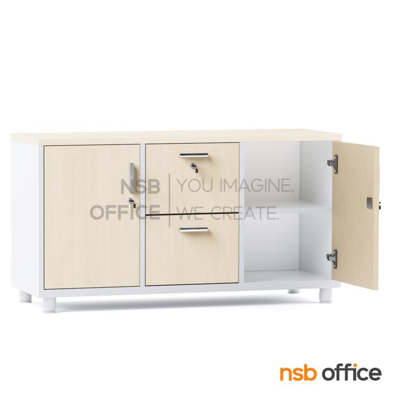 ตู้เอกสาร สูง 65 cm. วางข้างโต๊ะ รุ่น Kiera (เคียร่า)  ขาพลาสติก