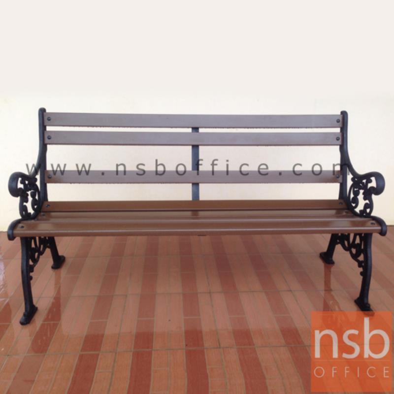 เก้าอี้สนามไม้เต็ง เหล็กหล่อ กทม.  รุ่น BKK-CO10 ขนาด 100W, 120W, 150W, 200W cm. 