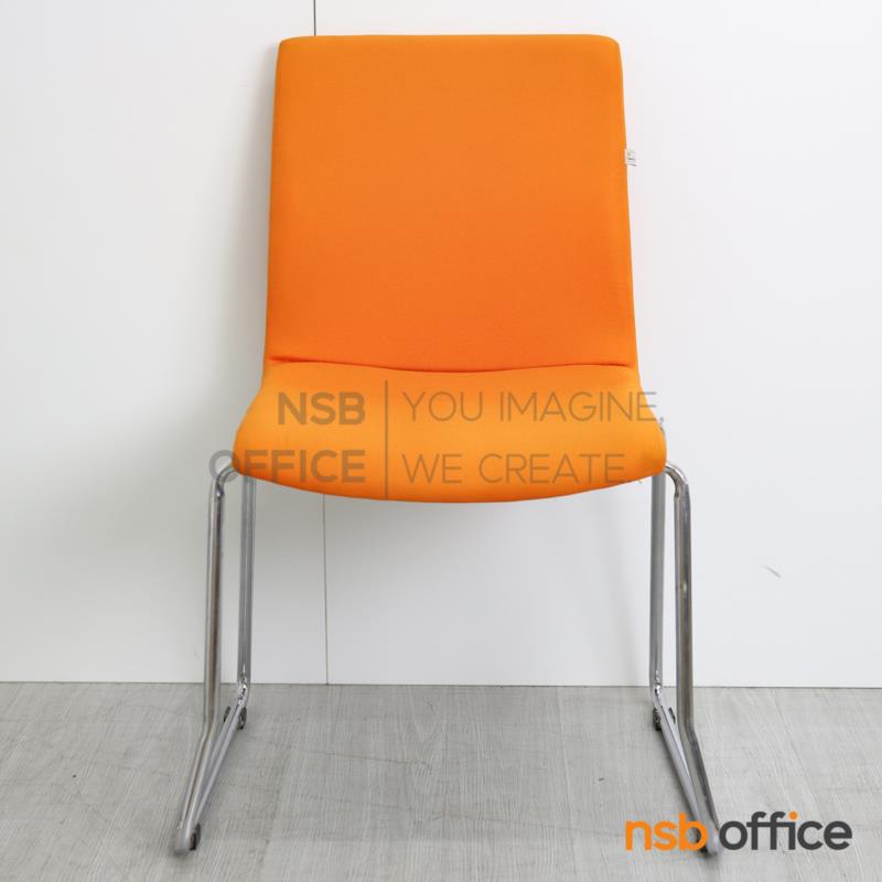 เก้าอี้รับแขกขาตัวยู รุ่น Gnocchi (ญ็อกกี้)  ขาเหล็กชุบโครเมี่ยม