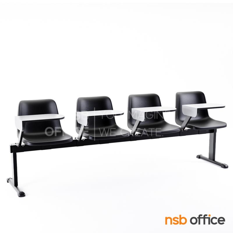 เก้าอี้เลคเชอร์แถวเฟรมโพลี่ รุ่น D170 2 ,3 , และ 4 ที่นั่ง ขาเหล็กเหลี่ยม 