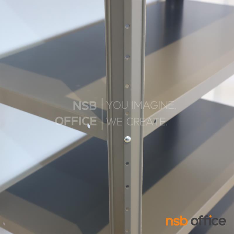 ชั้นเหล็กฉากพ่นสี  ยี่ห้อลัคกี้ รุ่น S-2136N (6 แผ่นชั้น)  (6 แผ่นชั้น)