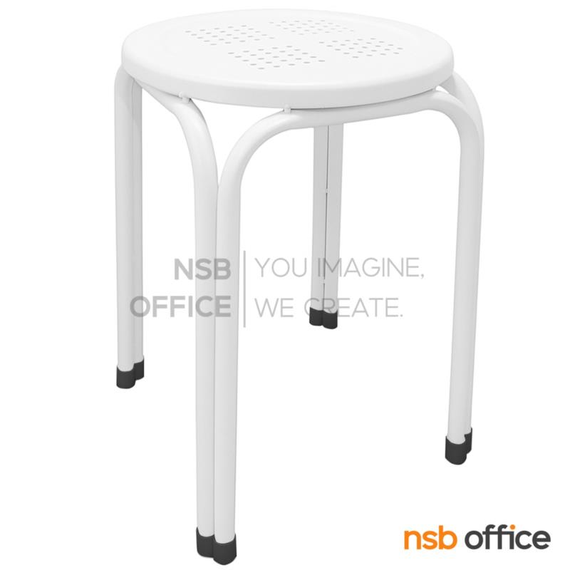 เก้าอี้สตูลเหล็ก รุ่น Redie (เรดี้)  ขาคู่ (ขายยกกล่อง กล่องละ 12 ตัว)