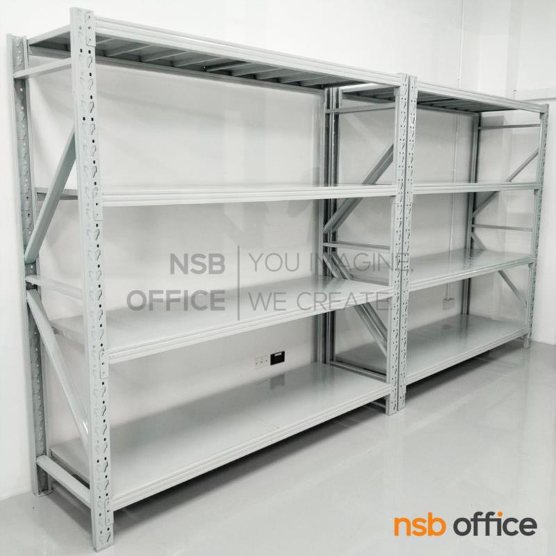 ชั้นเหล็ก MB-200  (1.5เมตร 60D cm) แผ่นชั้นเหล็ก 200 kg/ชั้น เทาอ่อน