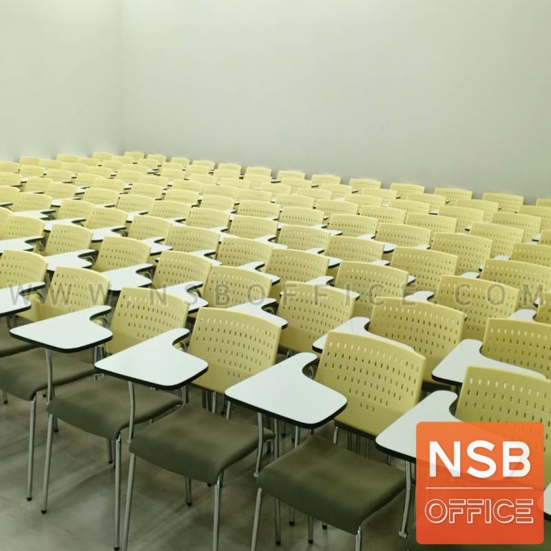 เก้าอี้เลคเชอร์เฟรมโพลี่ รุ่น Shogun (โชกุน) ขาเหล็กชุบโครเมี่ยม 