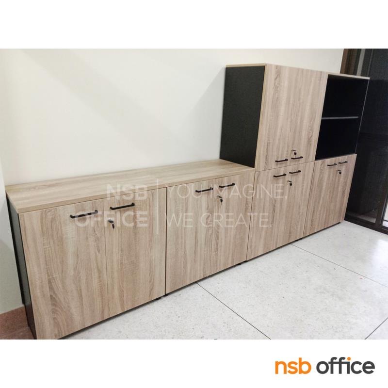 ตู้เอกสาร 2 บานเปิด  รุ่น KYLA (กีล่า) สูง 83 ซม. เมลามีน