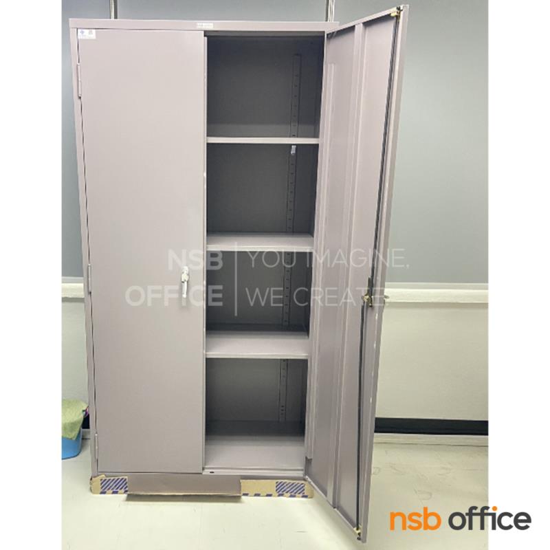 ตู้เอกสาร 2 บานเปิดทึบ รุ่น Erwyn ll (เออวิน 2)  ขนาด 92W*183H cm.  