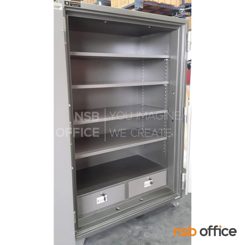 ตู้เซฟนิรภัย 2 บานเปิดชนิดหมุน 410 กก. รุ่น PRESIDENT-STD120 มี 3 กุญแจ 1 รหัส   