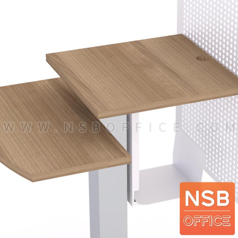 เคาน์เตอร์คอมพิวเตอร์แบบยืน รุ่น Laville (ลาวิลล์) ขนาด 110H cm.  ฐานวาง CPU แบบแผ่นเหล็กแขวน