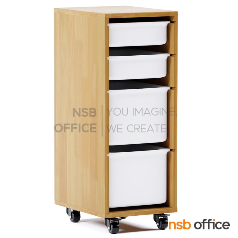 H04A005:ชั้นเก็บอุปกรณ์การเรียน รุ่น Wizgiz (วิซกิส)  พร้อมถาดเก็บของ ล้อเลื่อน