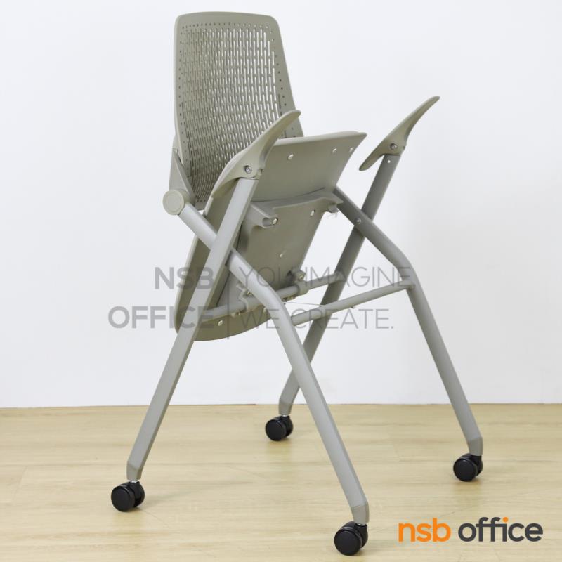 เก้าอี้สัมมนาโพลี่ รุ่น Krenix (เครนิกซ์)  ขาเหล็ก