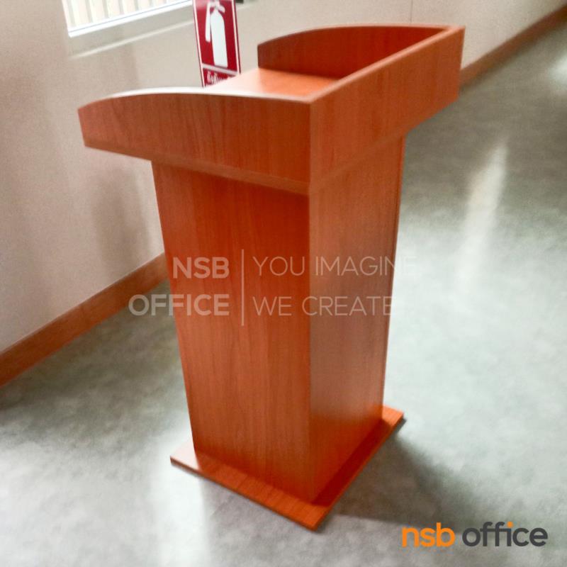 โพเดี่ยมไม้เมลามีน  รุ่น Hopestar (โฮพสตาร์)  ขนาด 60W*50D*100H cm.  