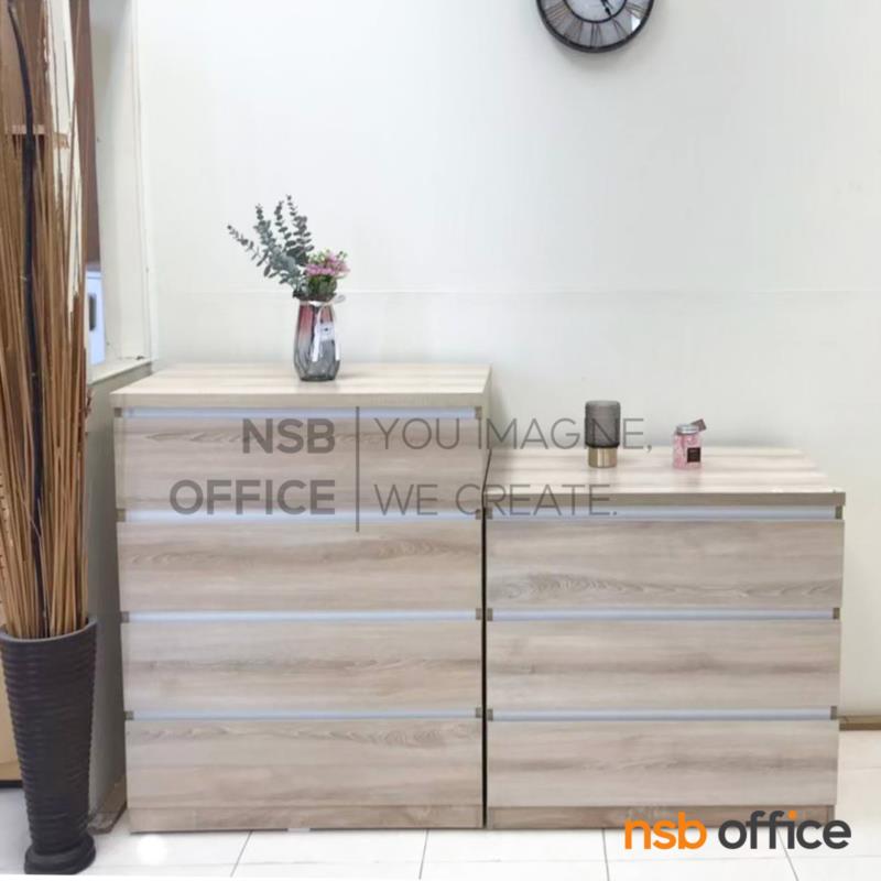 ตู้อเนกประสงค์ 4 ชั้น  รุ่น  Stefford 2 (สเตฟฟอร์ด 2) ขนาด 80W*104H cm. เมลามีน รุ่นประหยัด 